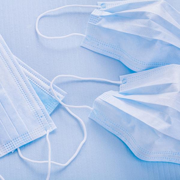 3 Ply Disposable Earloop Face Mask Safety Protection Non Woven Fabric