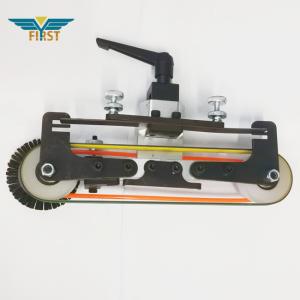 Plastique/roue brosse de PVC/en caoutchouc avec le soutien des pièces d