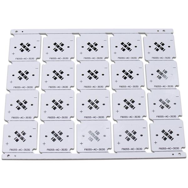 HASL ENIG OSP Immersion Silver Aluminum Substrate PCB For LED Tube Light