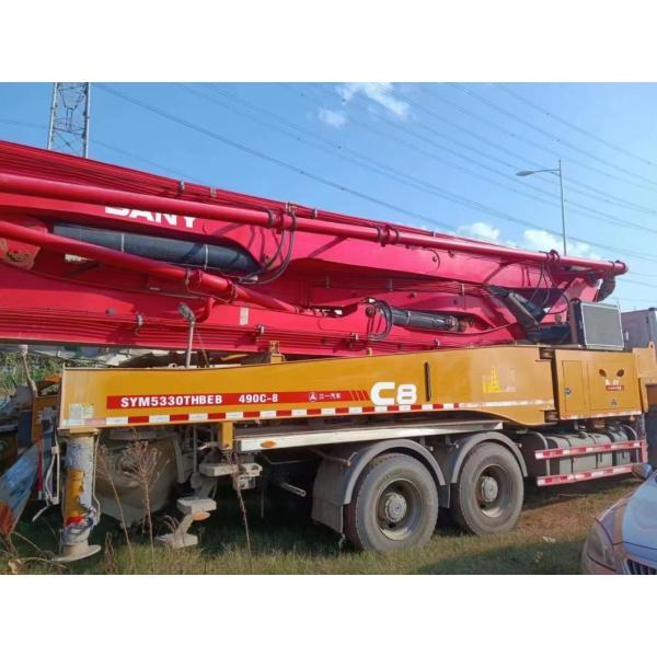 SYM5330THBEB 490C-8 Полусухой ударный бетонный насос для сборных конструкций