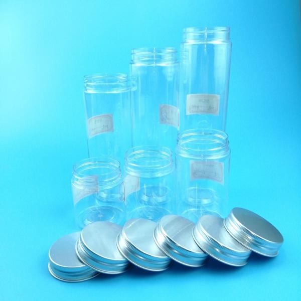 frascos plásticos do tampão de parafuso do diâmetro 130ml 690ml de 5.5cm