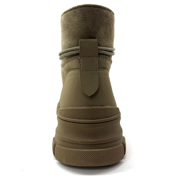 Round Toe Ladies Womens Footwears Water Resistant With PU Sole Material