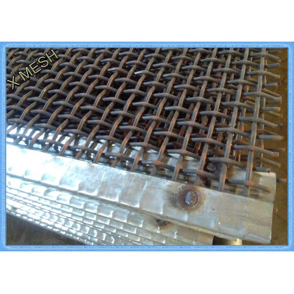 furo quadrado alto do aço carbono da malha da tela de vibração de 1.5x2m