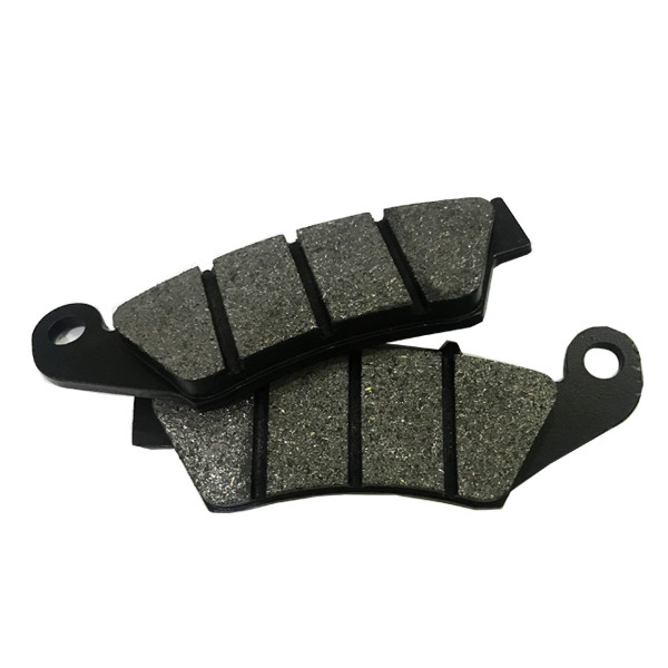 Less Metallic Oem Brake Pads , Black Motorcycle Racing Brake Pads CRM 250 Non Asbestos