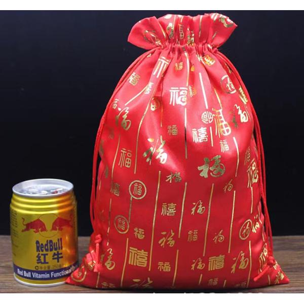 Festive Color Bundle Pocket Satin Material For Gifts Collection