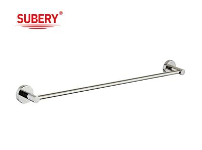 Luxury washroom single towel bar bathroom towel hook wall mounted stainless steel SUS304 towel holder rack rail
