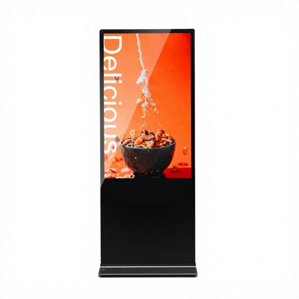 55 Floor Standing Digital Signage Android WiFi Advertising Kiosk Vertical Totem LCD Display Shopping Mall OEM