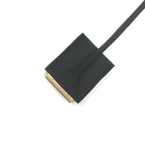 20453-040T to TE 2023314-3 Micro-Coax Cable, Custom LVDS Display Routing