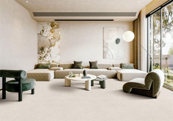 Soft Glazed Porcelain Tiles 60x120cm Indoor Clay AAA Grade