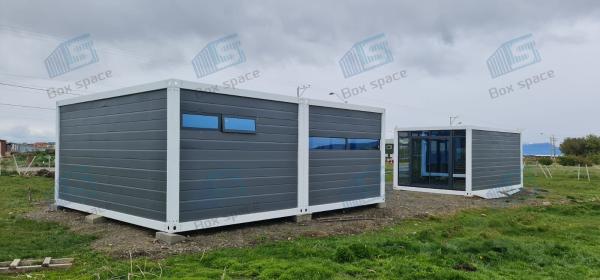 Modular Homes Flat Pack Living Container House Mexico Prefab House 3 Bedroom Tiny House Kits With Mineral Insulation