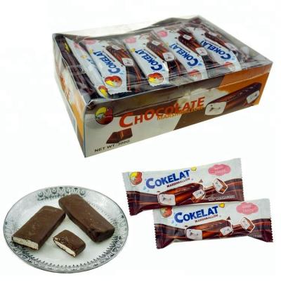 Soft Coloured Mini Marshmallows Chocolate Coated Crispy Fruitage Taste