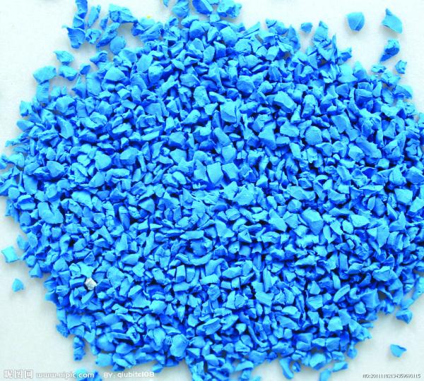 Colored EPDM Rubber Granules Customized Playground Rubber Crumb 1mm - 4mm / 3mm - 5mm
