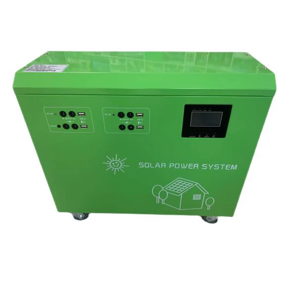 Mini 5000W Hybrid Solar Power System 10KW Home Solar Panel Kit with MPPT Controller & Lithium Ion Battery