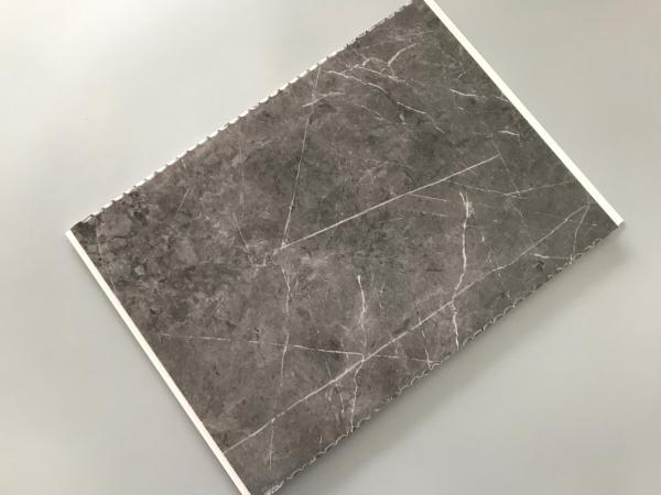 High Impact Resistant Pvc Garage Wall Panels For Indoor Decoration Marble Color