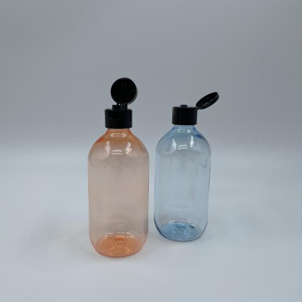 Круглая косметика ЛЮБИМЦА плеча разливает синь по бутылкам контейнера 300ml мытья тела прозрачную