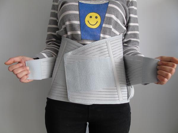 Gray Strong Restraint Medical Support ceinture pour le Hyperplasia lombaire d'os