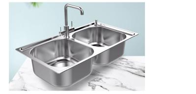 Two Vegetable Washing Basin 30 Inch Double Basin Farmhouse Sink With Accessories