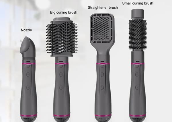 ABS Plastic Electric Hair Brush Dryer , 2M Cord 4 In One Hair Styler