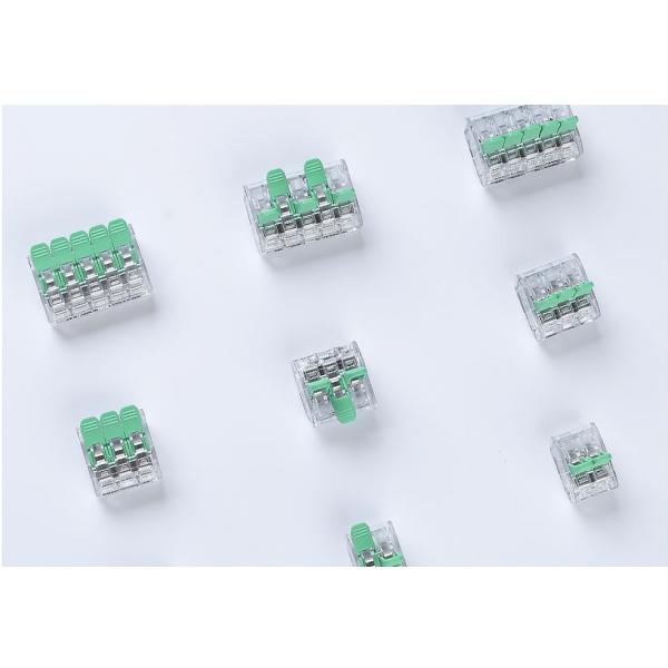 UL CE Certified 3 Poles Fast Electrical Wire Terminal Connector for Quick Wiring Jobs