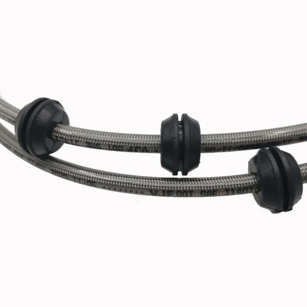 тормозной рукав автомобиля 300mm резиновый стальной заплетенный для колеса 22in