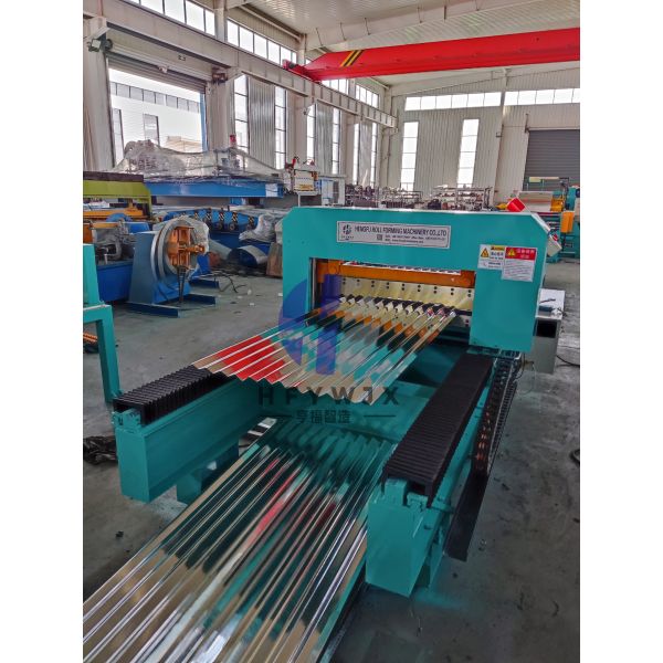 26 Stations Corrugated Sheet Roll Forming Machine PLC Intelligent Control