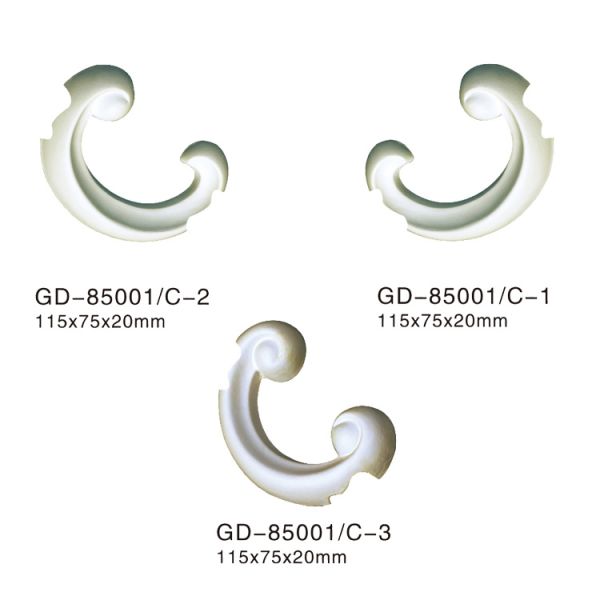 GD-85001 Eco-Friendly Polyurethane Foam Panel Anti-Aging Decorating Wainscoting For Living Room