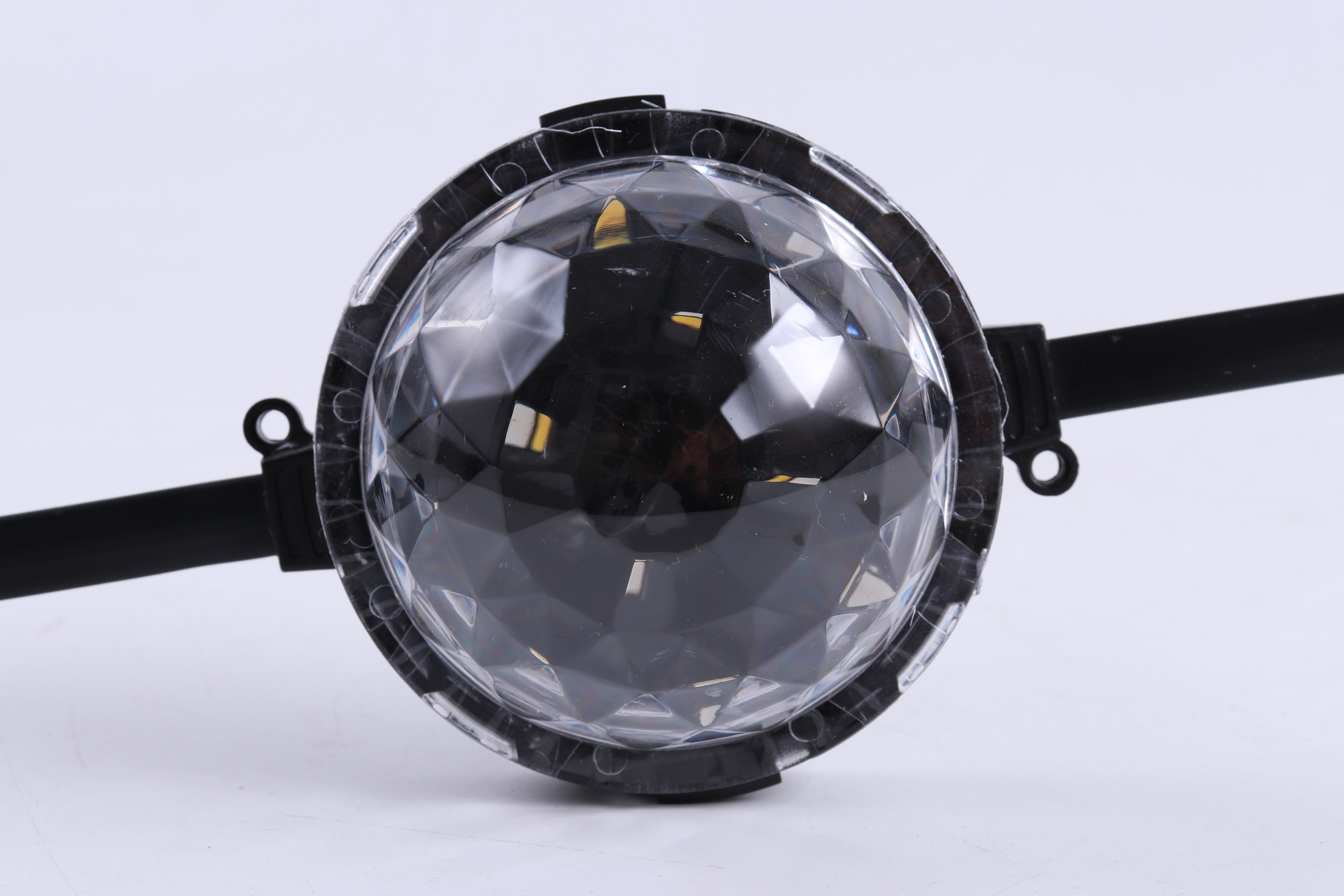 80MM LED Point Light 80mm PC Housing with Bayer LED Chips Controllable RGB IP67 Waterproof Lamp for Outdoor Amusement Park Facade Decoration
