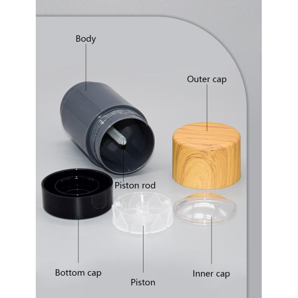 0.2oz - 2.5oz AS Round Clear Deodorant Containers Packaging Tubes 6g 15g 30g 50g 75g