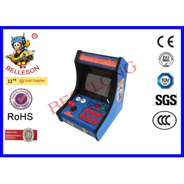 Household Bartop Mini Pac Man Arcade Game Machine Support DIY Sticker