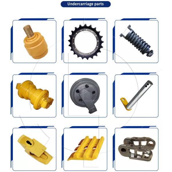 Undercarriage экскаватора JS200 разделяет ведущие звездочки зубчатого колеса привода цепного колеса