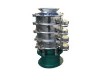 Type rond séparateur vibrant de tamis d'acier inoxydable