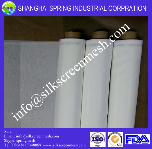 100% Nylon filter mesh JPP56 White nylon mesh nylon filter fabric