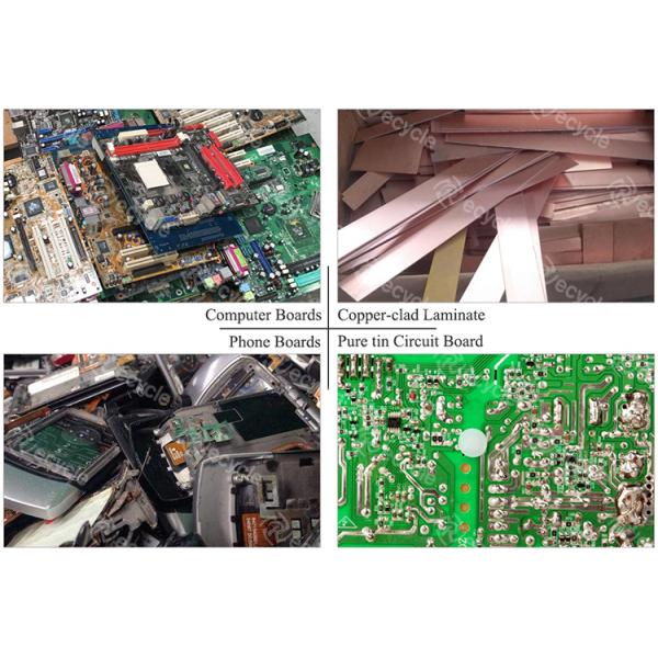 Завод по переработке электронных отходов, оборудование по переработке ПКБ для обработки платок.
