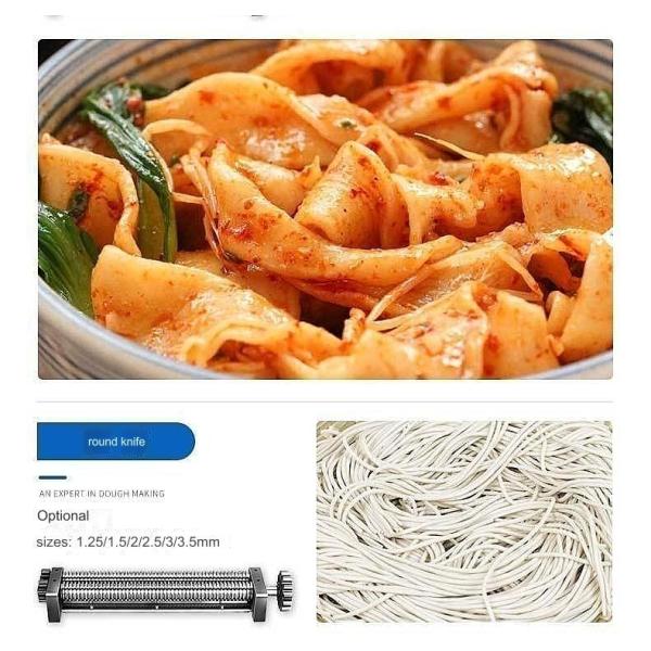 Electric Noodle Maker with 90 KG Capacity Customizable Pasta Machine by Needs Automatic