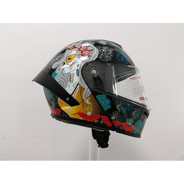 Защитный индивидуальный спортивный шлем полного лица Универсальный шлем безопасности гоночный мотоциклет Шлем с материалом ABS и EPS