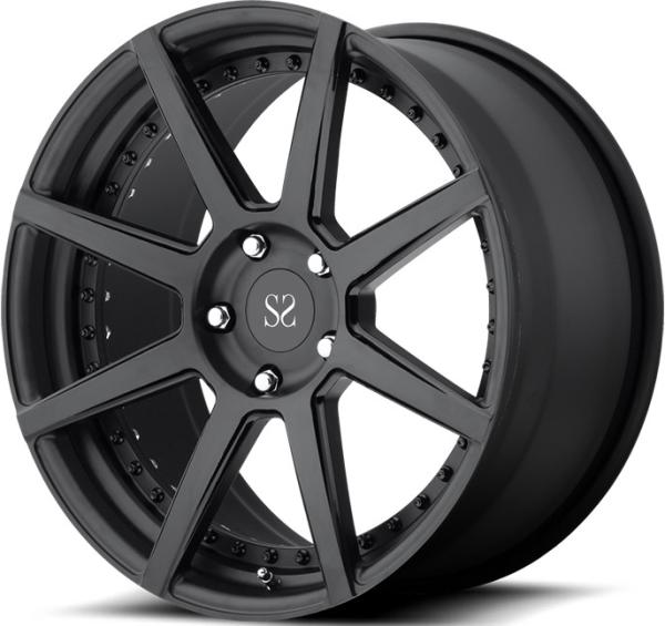Gloss Black Customized Alloy Rims 5x112 21inch For Mercedes-Benz G550　 20inch 2-piece  Forged Wheels