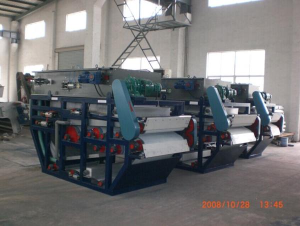 Imprensa de filtro industrial da correia do equipamento da remoção da lama das águas residuais de matéria têxtil econômica e segura