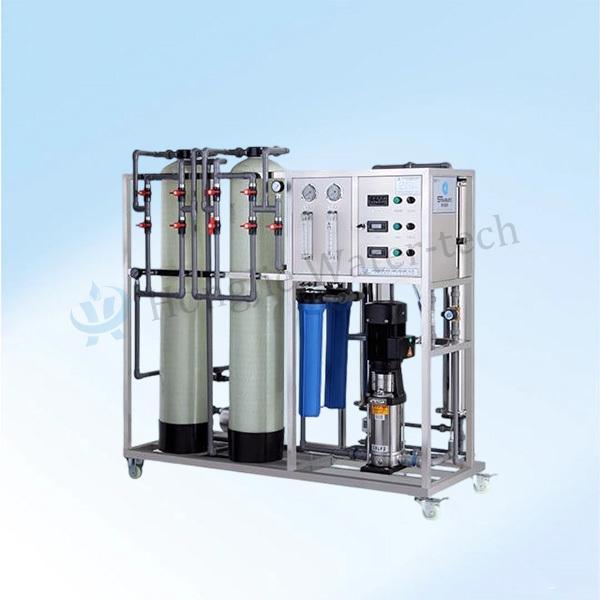 Sistema de purificación de agua de ósmosis inversa industrial (RO) de 500L de capacidad