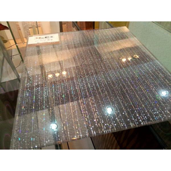 Safety glass insertion laminated by EVA film