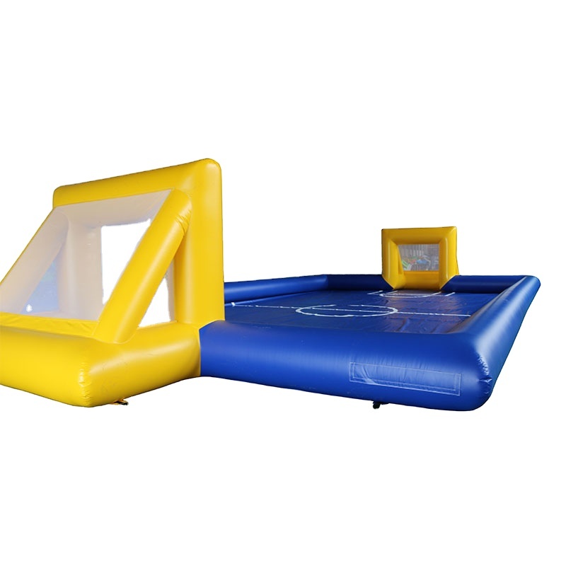 HFootball Sport Game Area Inflatable Manufacturer Ground Inflatable Water Soccer Field Inflatable Soap Football Field Court