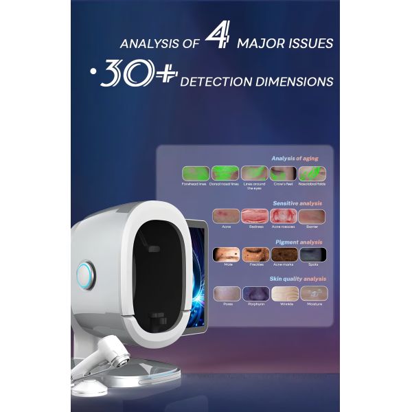 B3 High Definition AI Facial Skin Analysis Machine With Cloud Data Storage