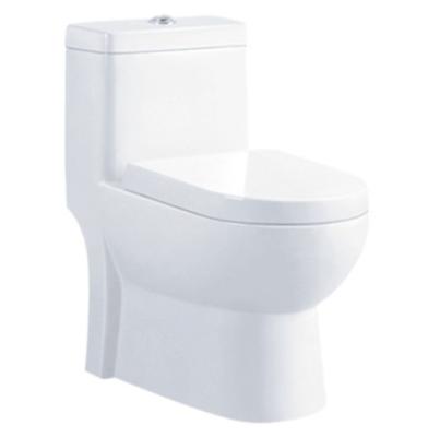 Bathroom sanitary ware super rotation type one piece porcelain toilet