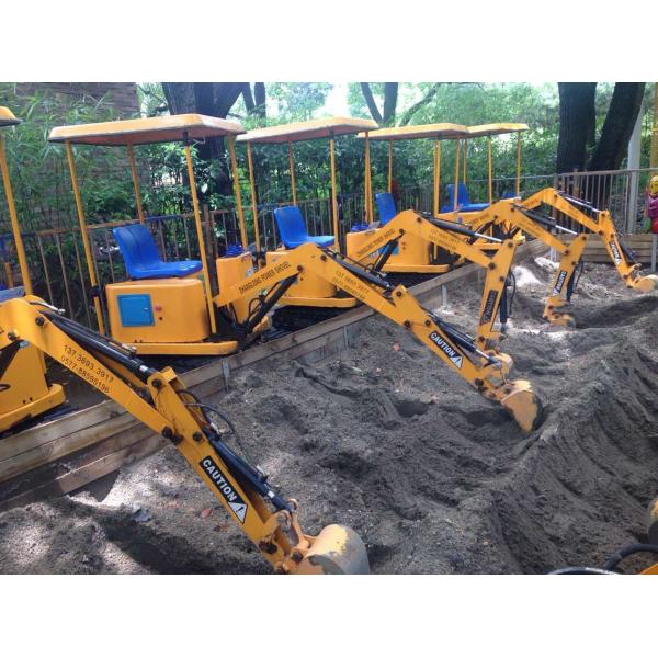 Toy excavator kids excavator garden mini excavator children play excavator