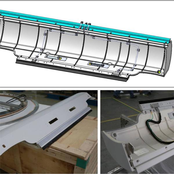 Customized Hand Lay-up Fiberglass Products for Bus Body Kit