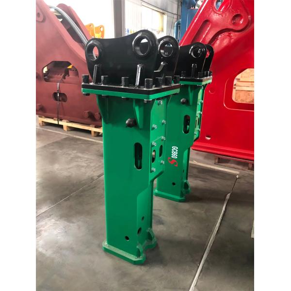 Excavadora de 5 toneladas Demolición hidráulica Rammer Rompecabezas Martillo 150-170 Bar