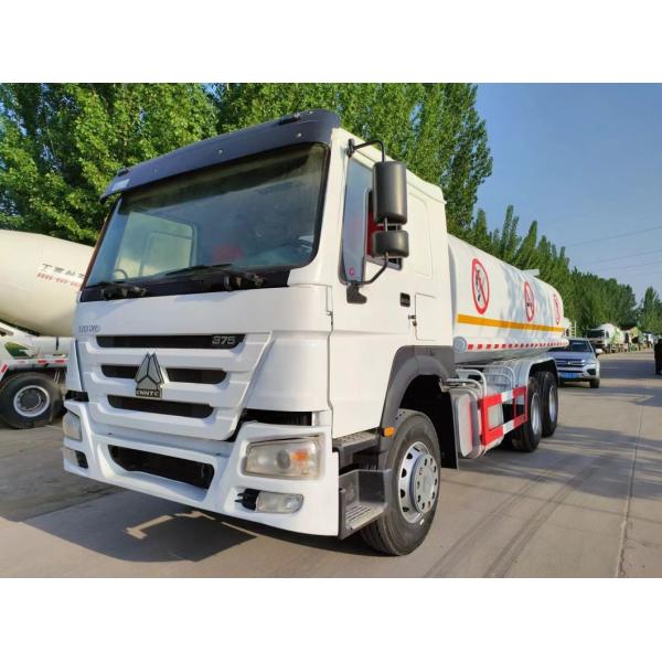 Manual Transmission HOWO 6X4 20 28cbm 20000 Liters 6000 Gallon 371HP Oil Fuel Tanker Truck