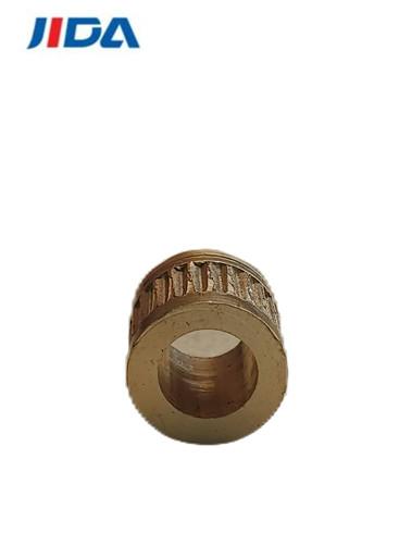 Embossed Copper Brass Sleeve Threaded Insert Nut SGS Certificated