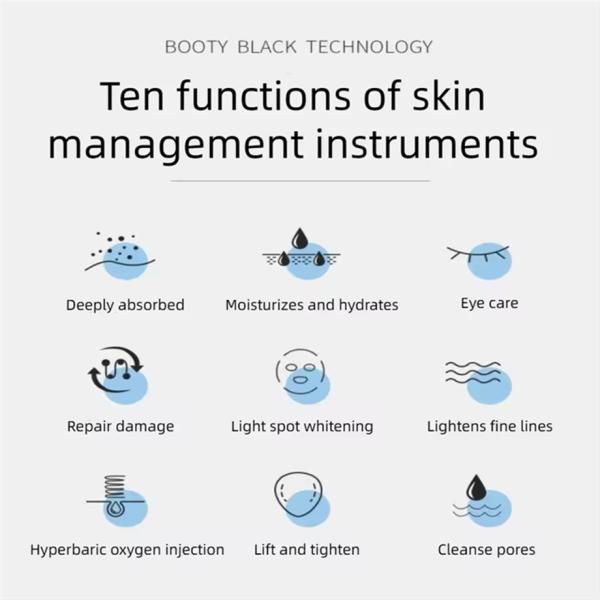 New Arrival Black Pearl 10 In 1 Hydra Peel Machine Microdermabrasion Machine Facial Spa Micro-Touch Hydra Skin Care