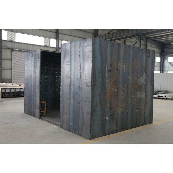 Steel Fingerprint Lock ISO9001 Bank Strong Room , Walk In Gun Safe Room For Hotel