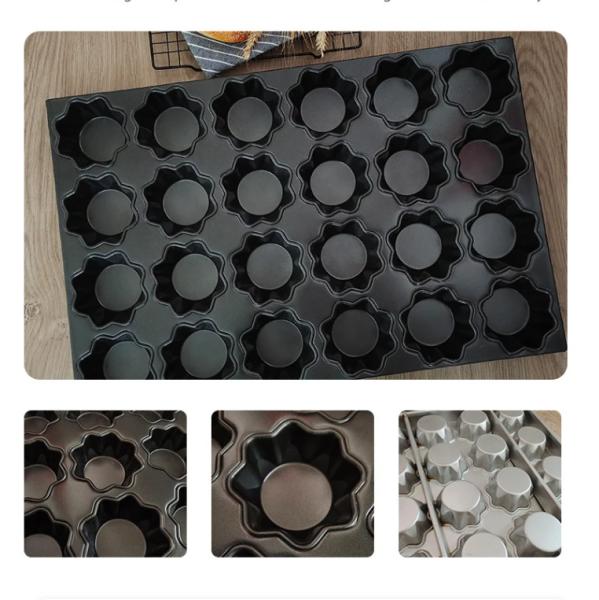 Panela de bolo em forma de flor Equipamento de panificação comercial para cozinha